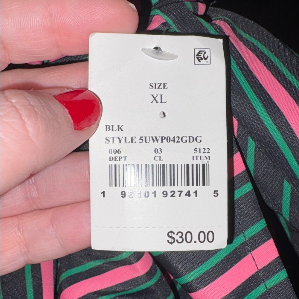 NWT Wicked x Target Paul Tazewell Striped Bubble Mini Skirt, XL - Picture 9 of 9